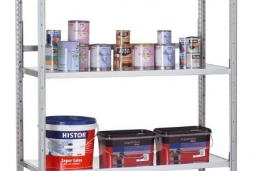 Gegalvaniseerde archiefrek 220cm hoog, 100cm breed.
