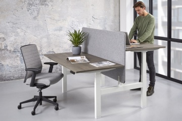 Duo bench elektrisch verstelbaar