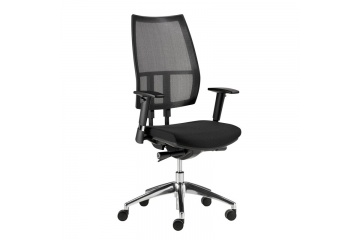 De POLARIS bureaustoel van SITLIFE is een Europees gecertificeerde bureaustoel (EN-1335 normering) met een netwave rug. Door onder meer de schuifzitting (6 cm), de verstelbare rugleuning en de synchroon mechaniek ondersteunt deze ergonomische bureaustoel bij het voorkomen van rugklachten. De stoel wordt standaard geleverd met multifunctionele wielen, in hoogte en breedte verstelbare armleggers en een aluminium gepolijste kruisvoet. Daarnaast is de stoel tegen meerprijs uit te breiden met een lendesteun (+€29,-) en 3D-armleggers (+€29,-).